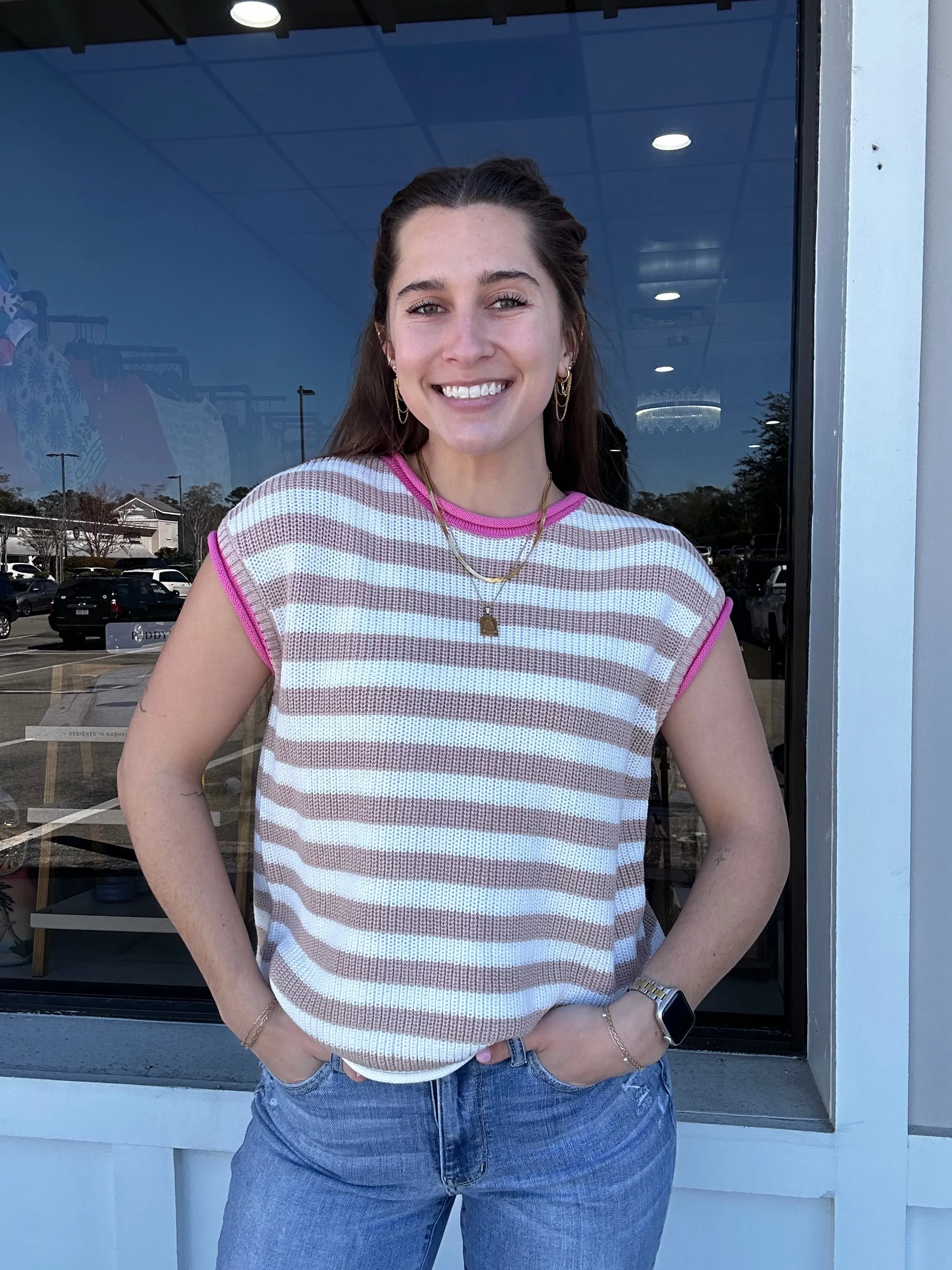 Sweet Candy Sweater Top