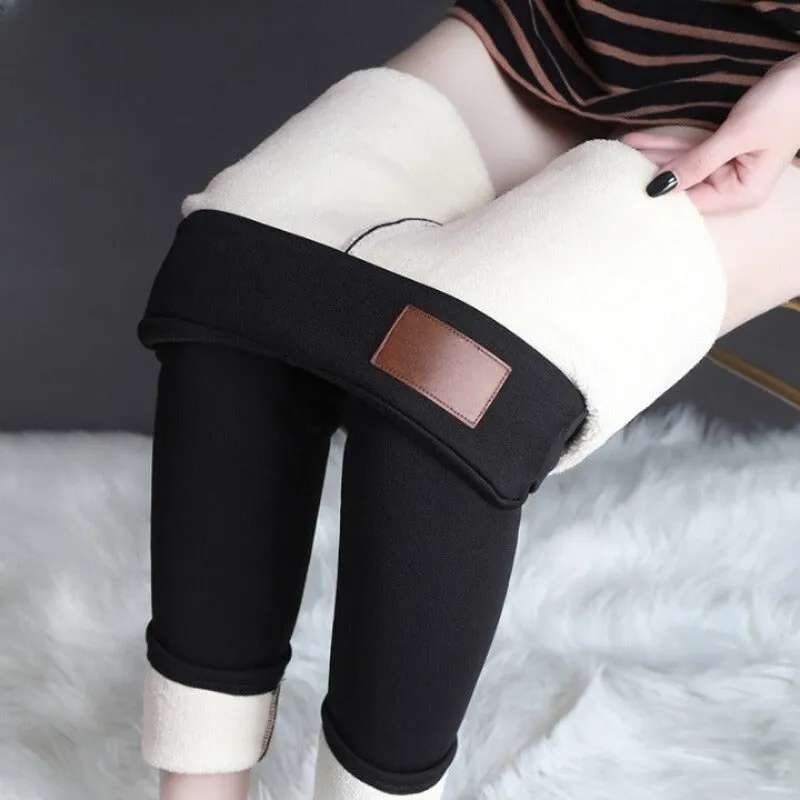 Warm Winter High Waist Leggings For Women